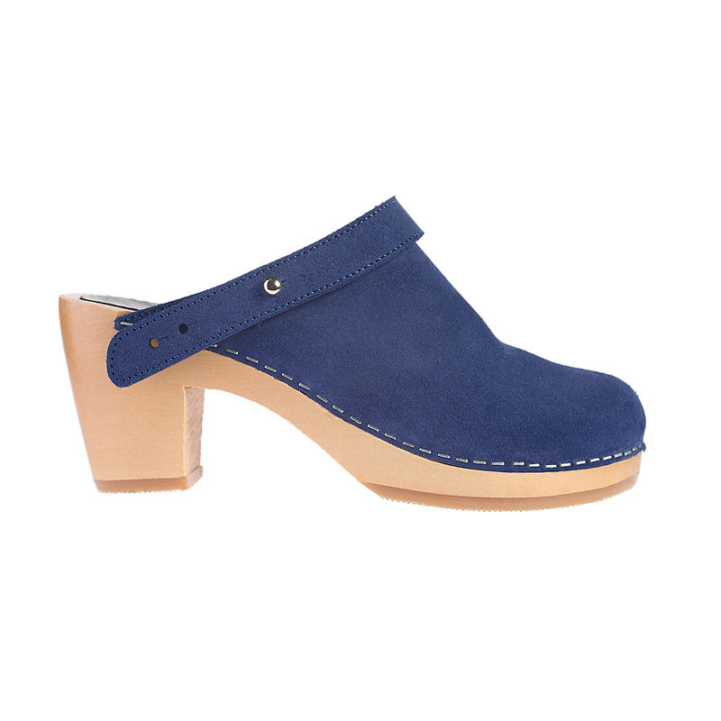 Blossom Royal Blue Clogs | M-ishka